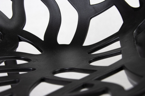 Krzesło plastikowe Gaia Czarne