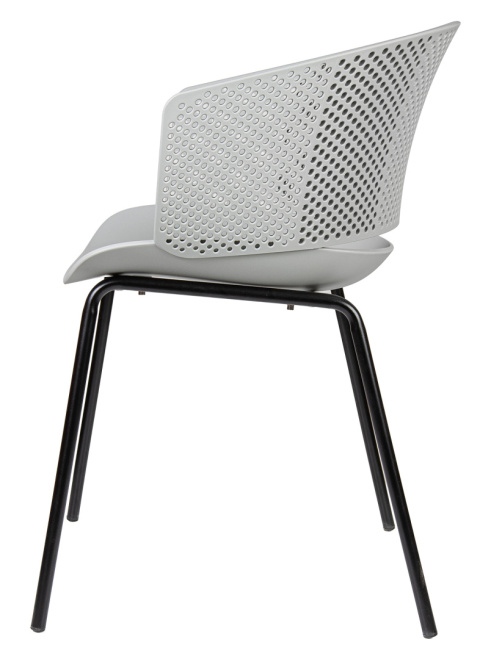 Krzesło plastikowe Solstice Jasne