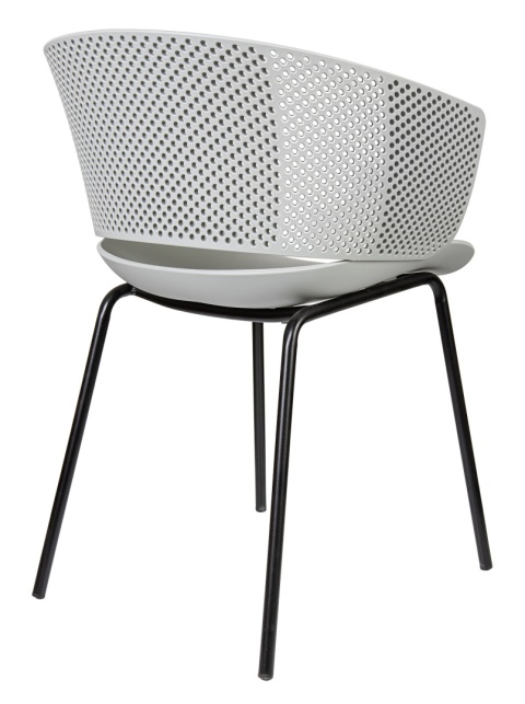 Krzesło plastikowe Solstice Jasne