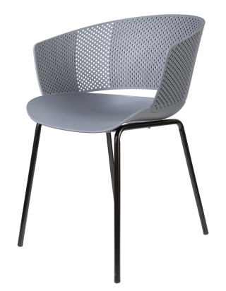 Krzesło plastikowe Solstice Szare